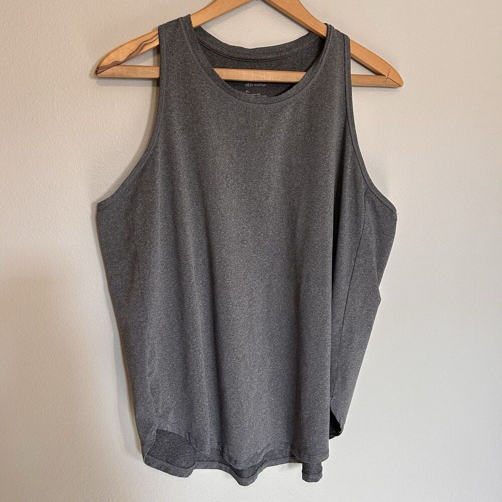 All In Motion Women's Workout Tank Top XL Gray